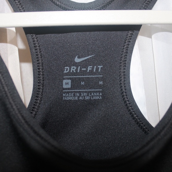 Women's Black Medium Nike Sports Bra - Picture 3 of 8